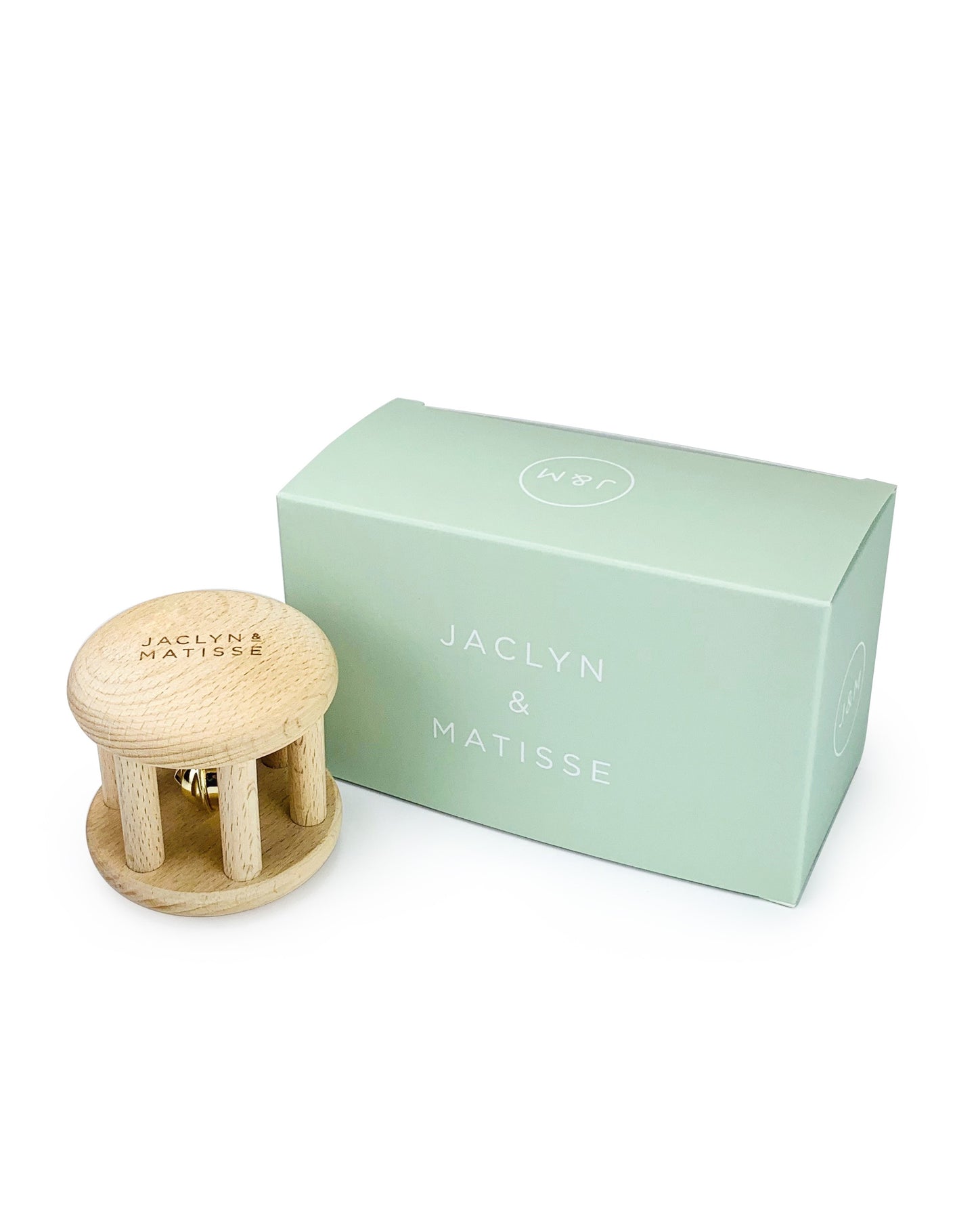 Wooden Rattle - Bella the Bell - Jaclyn & Matisse