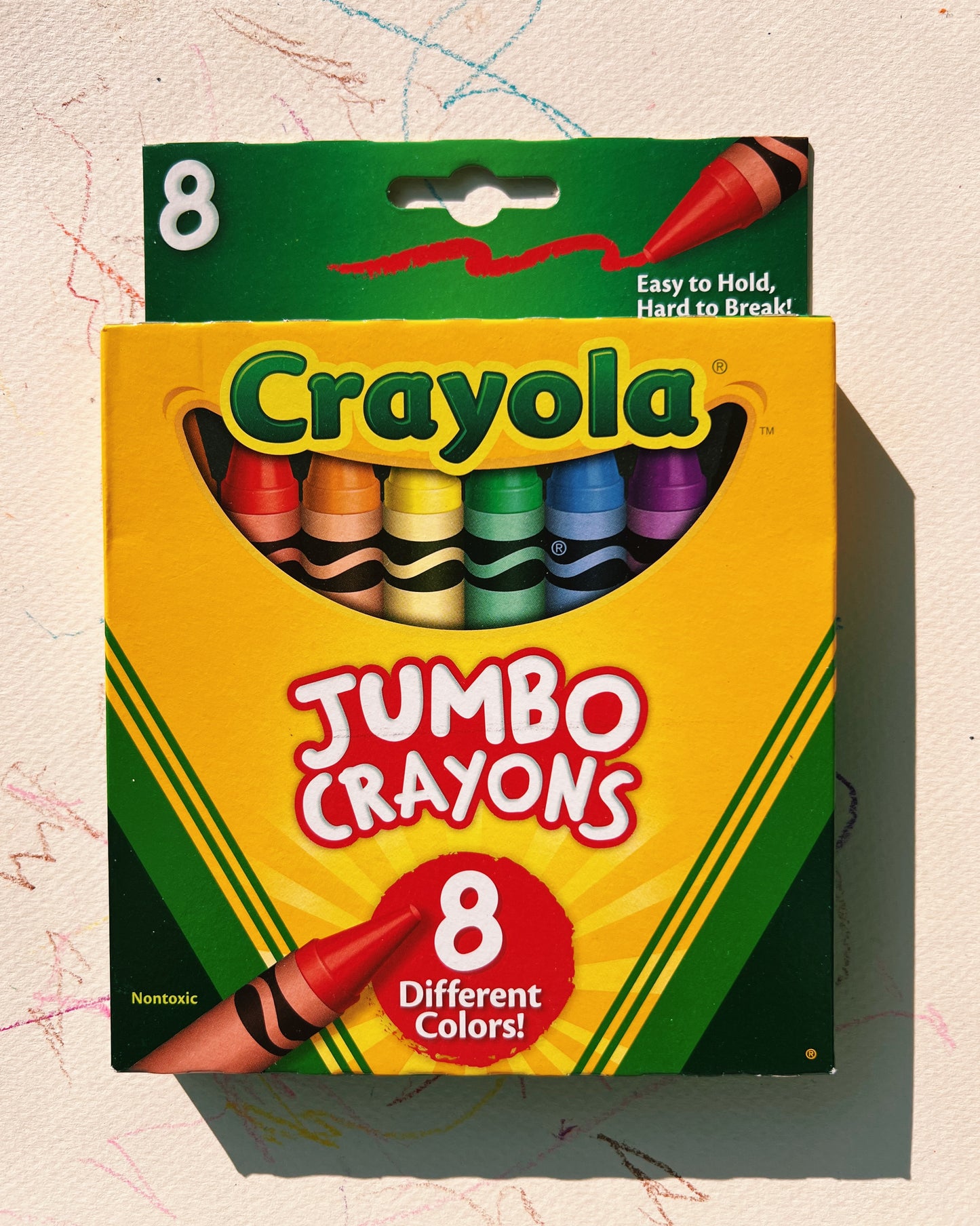 Jumbo 8 Count Crayola Crayons