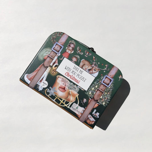 Modern Monty CHRISTMAS "Take Me With You" Puzzle