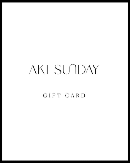 AKI SUNDAY Gift Card